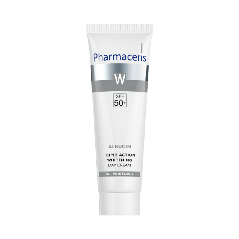 ALBUCIN TRIPLE ACTION WHITENING DAY CREAM SPF50+ 30ML W7317