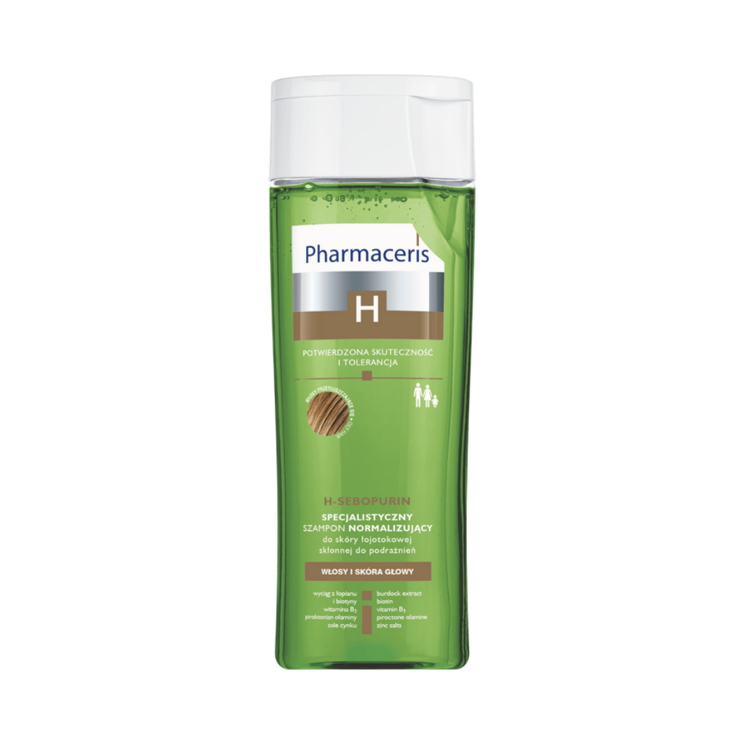H-SEBOPURIN PROFESSIONAL NORMALIZING SHAMPOO FOR SEBORRHOEIC SCALP 250ML H7019