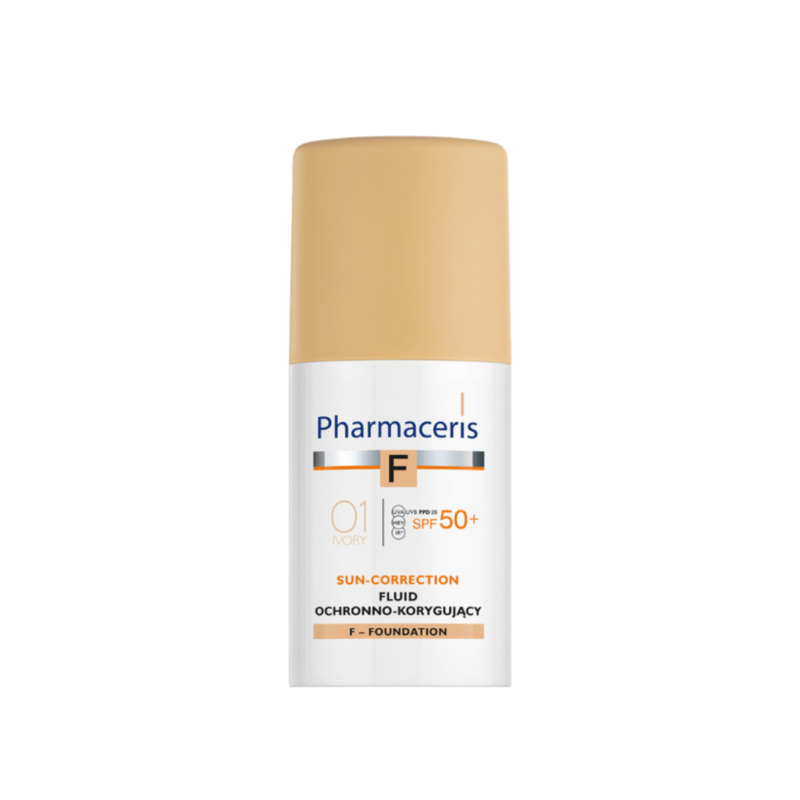 PROTECTIVE-CORRECTIVE FLUID FOUNDATION SPF50+ 01 IVORY 30ML S4117