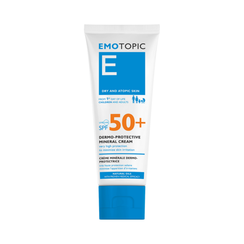 EMOTOPIC DERMO-PROTECTIVE MINERAL CREAM SPF 50+ 75ML E9081