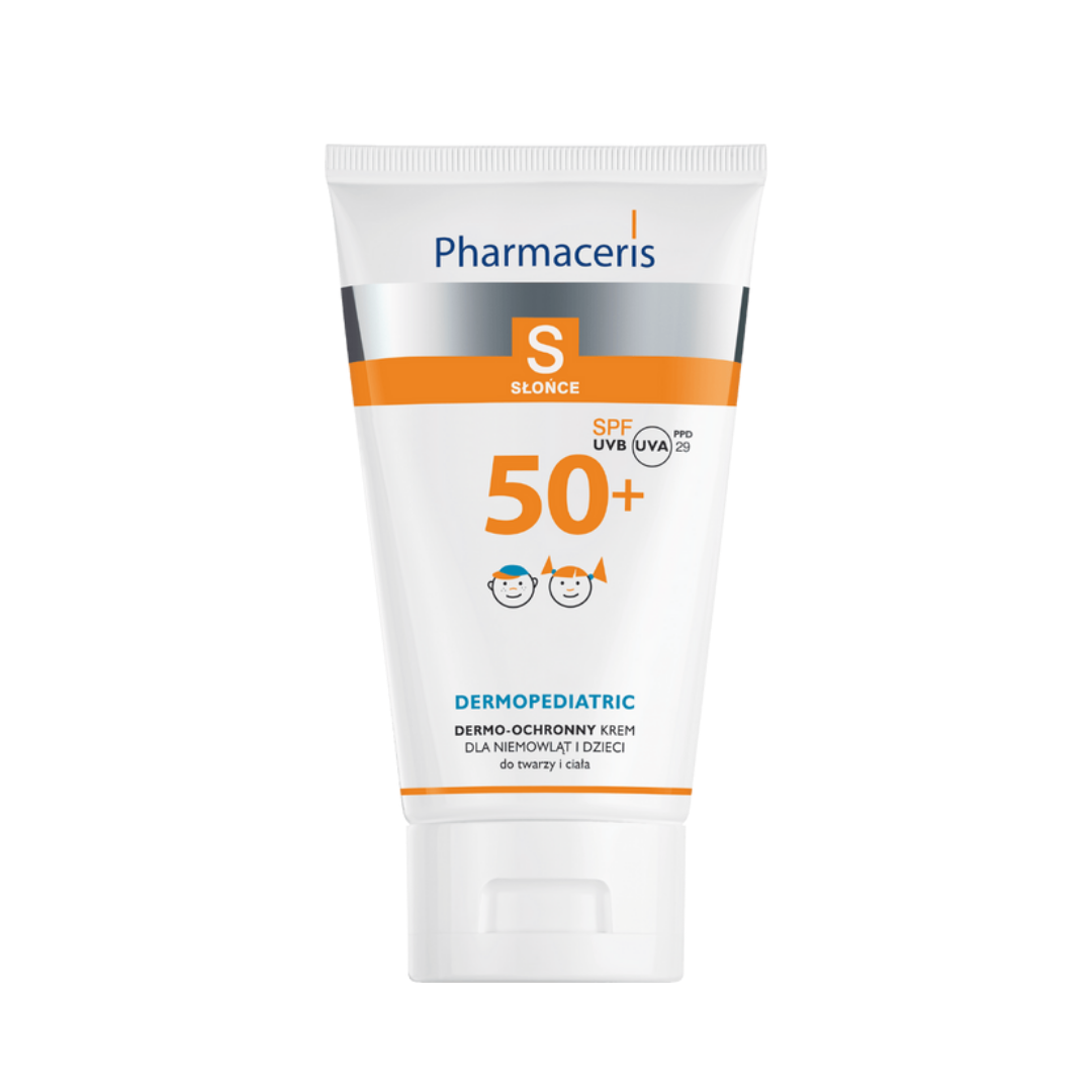 DERMOPEDIATRIC PROTECTVE CREAM FOR FACE & BODY SPF50+